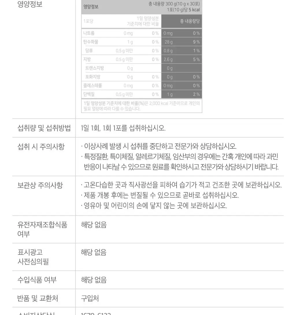[올영단독] 닥터린 파비플로라 알파CD 프리미엄 10g X 30포 (1개월분) 상세페이지 40